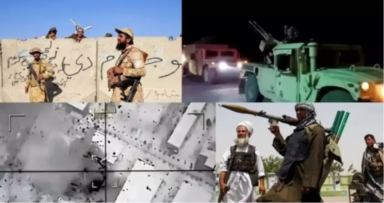 Afganistan Pakistan’ı vurdu! Sınır hattında ölü ve yaralılar var