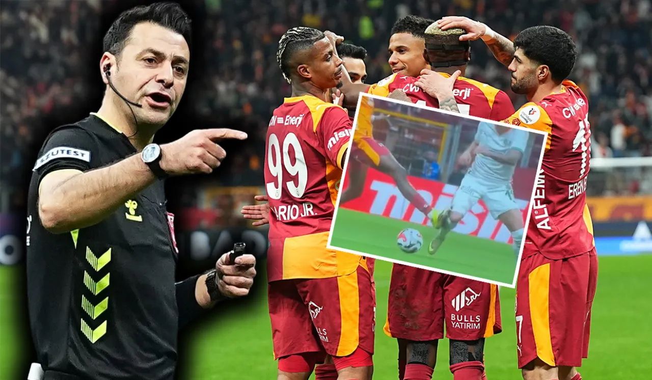 Galatasaray-Alanyaspor maçının tartışmalı hakem kararları: İzahı yok, her yerde kırmızı kart