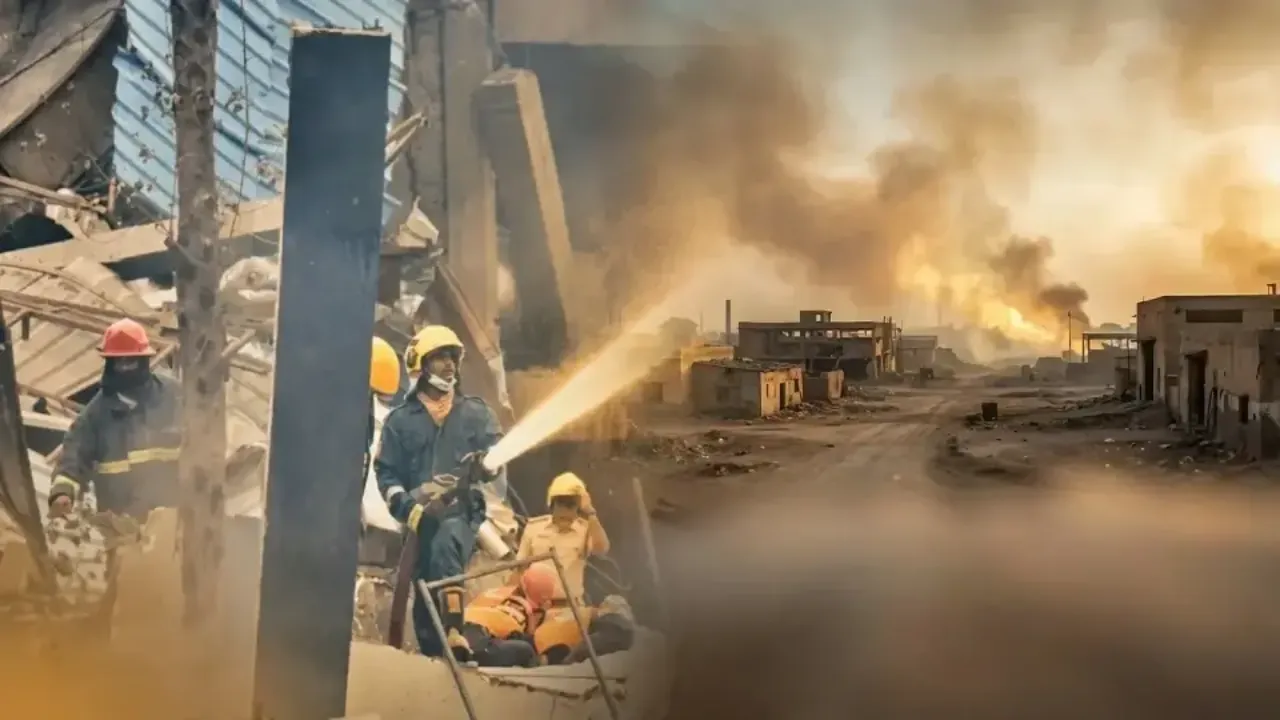 Hindistan'da fabrikada patlama! 17 kişi öldü, çok sayıda yaralı var