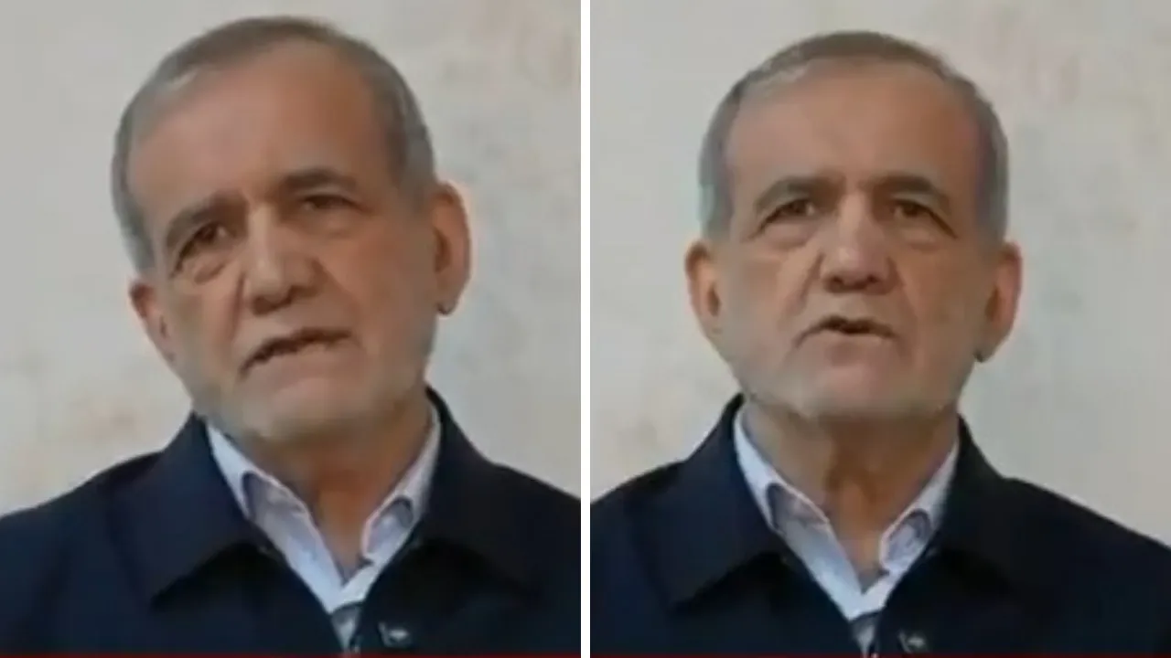 Pezeşkiyan kamera karşısına geçti, ulusa seslendi: Her zamanki gibi hayal kırıklığına uğratacağız