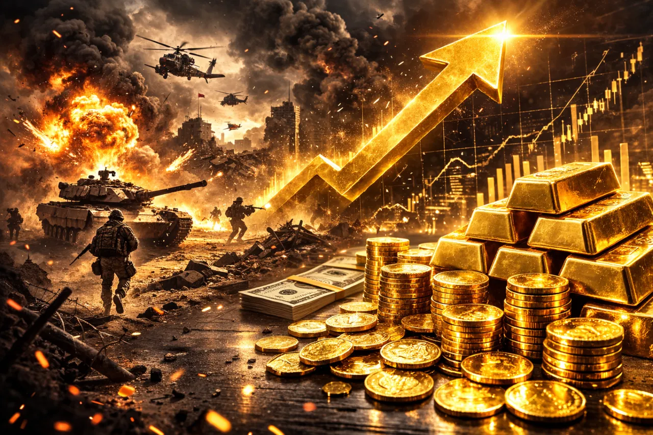 Savaş çıktı, altın fırladı! Bankalarda makas 1200 liraya çıktı