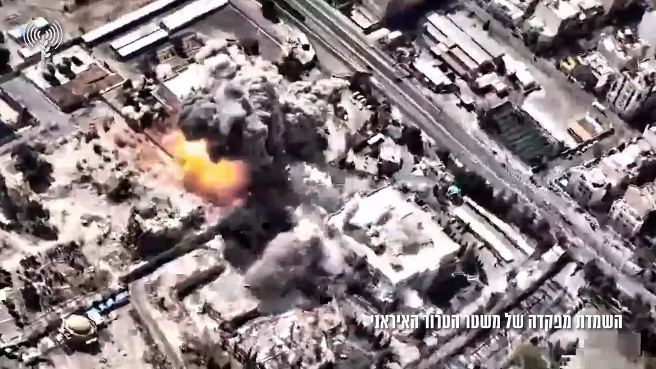 Tahran böyle vurulmuş! İsrail yeni görüntüleri yayınladı