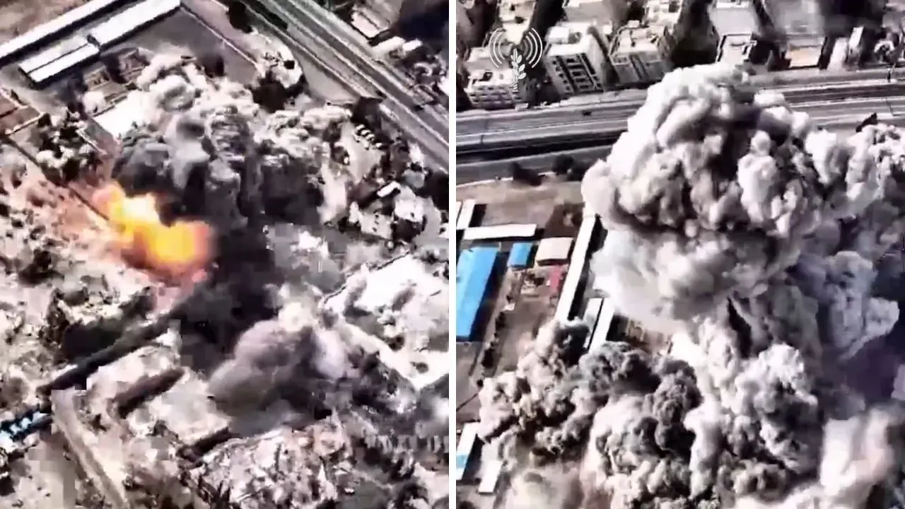 Tahran böyle vurulmuş! İsrail kalkışa hazırlanan 3 savaş uçağını bombaladı