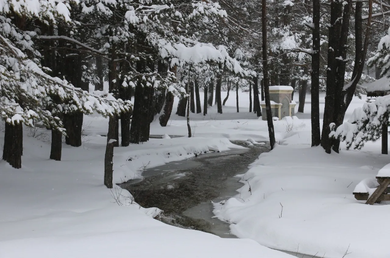 Türkiye'nin turizm merkezi Abant'ta görsel şölen: Kar yağışıyla birlikte kartpostallık görüntüler oluştu