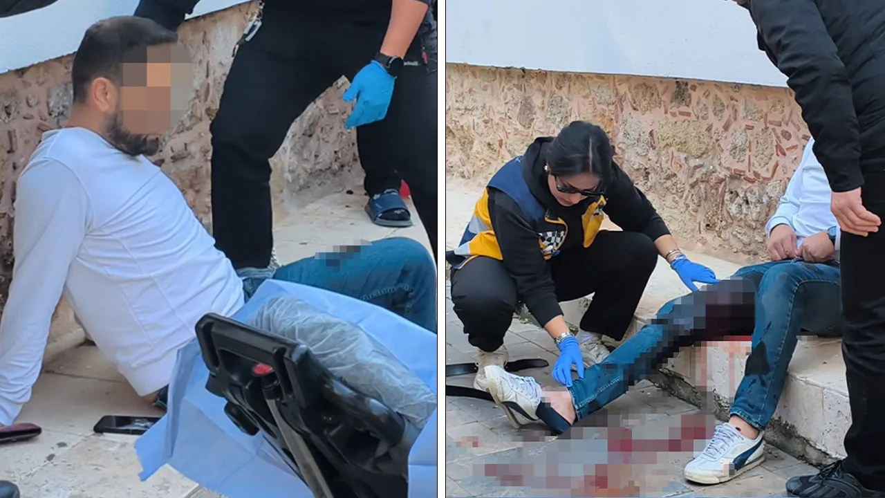 'Videomu çektin' kavgasında 3 kişiyi yaraladı