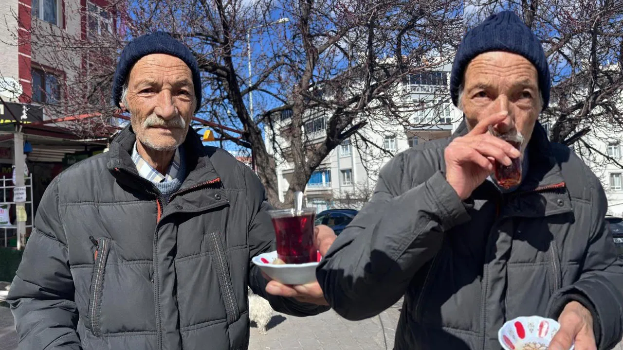 34 yıldır su içmeyen adamın dramı! Ne kola ne meyve suyu, günü 15 bardak çay ile tamamlıyor