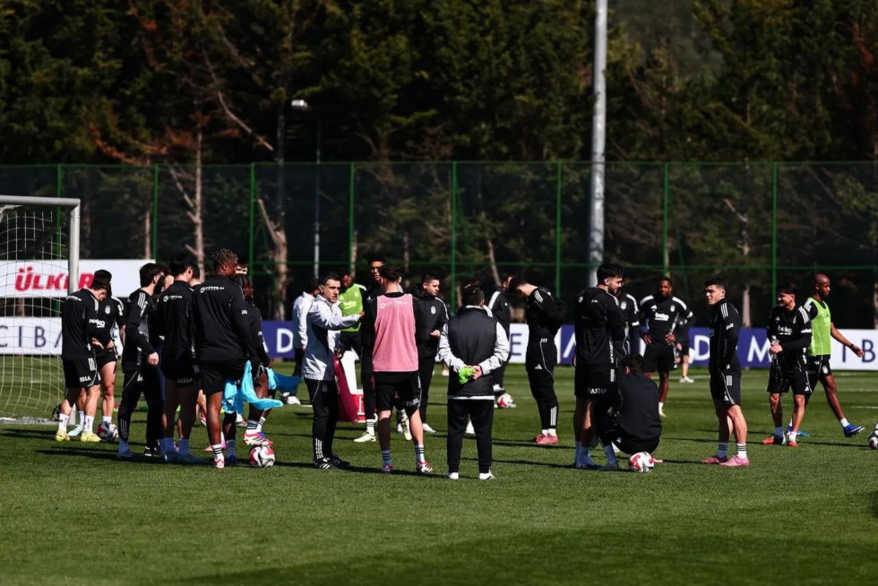 Beşiktaş antrenmanı