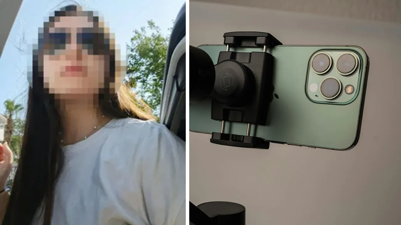 Kadın katibe şantaj! Cep telefonu kamerasıyla kaydetmiş