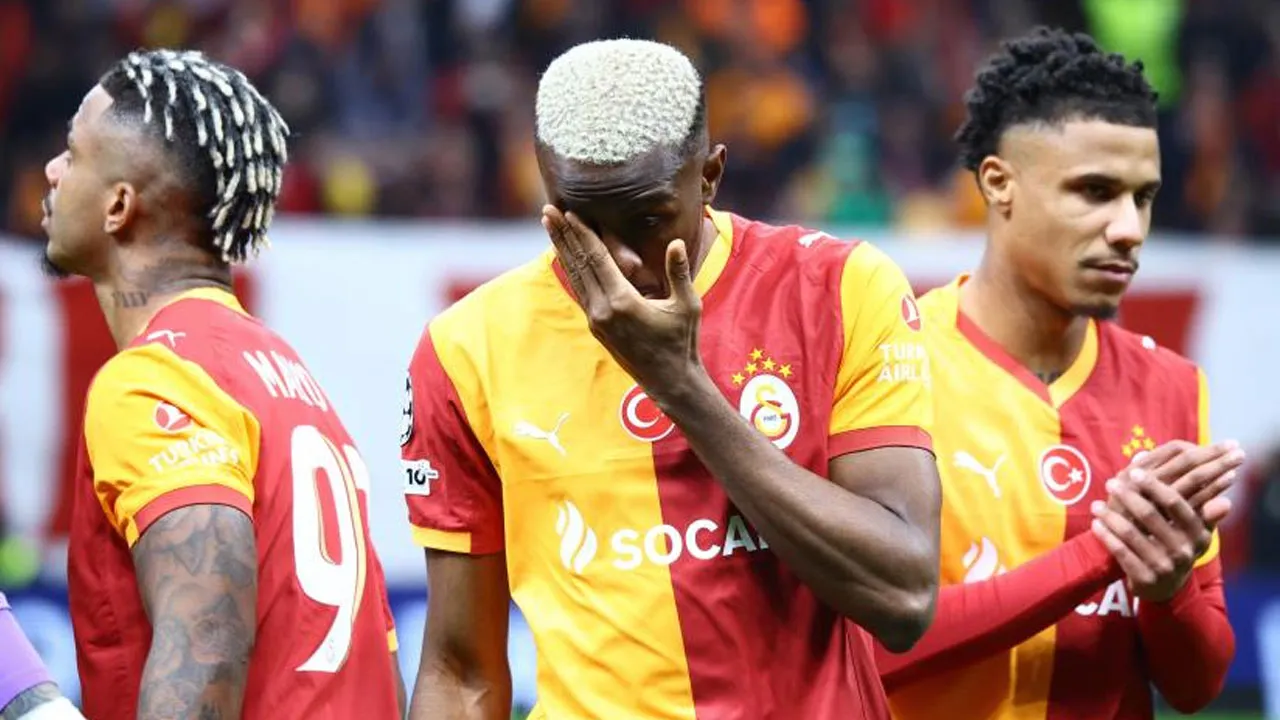 Osimhen, Liverpool maçında gözyaşlarını tutamadı