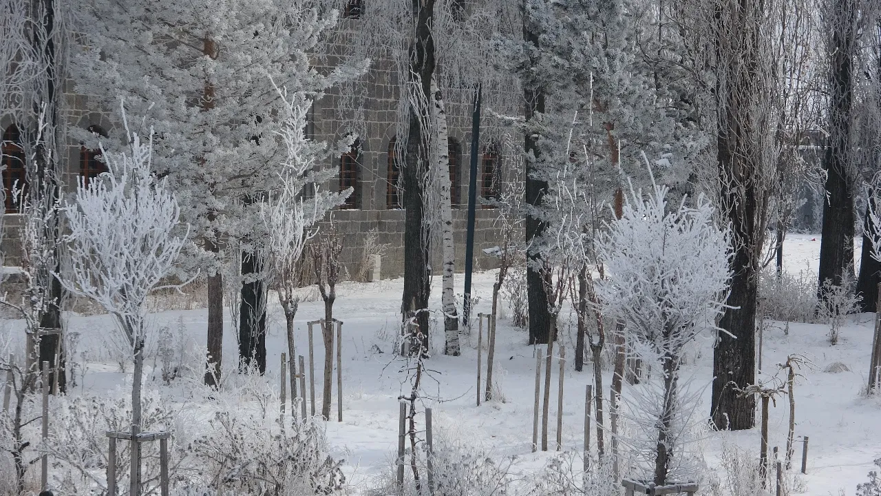 Termometreler eksi 24,5'i gösterdi! işte Türkiye'nin en soğuk ili