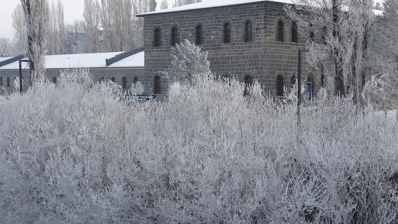 Termometreler eksi 24,5i gösterdi! işte Türkiyenin en soğuk ili