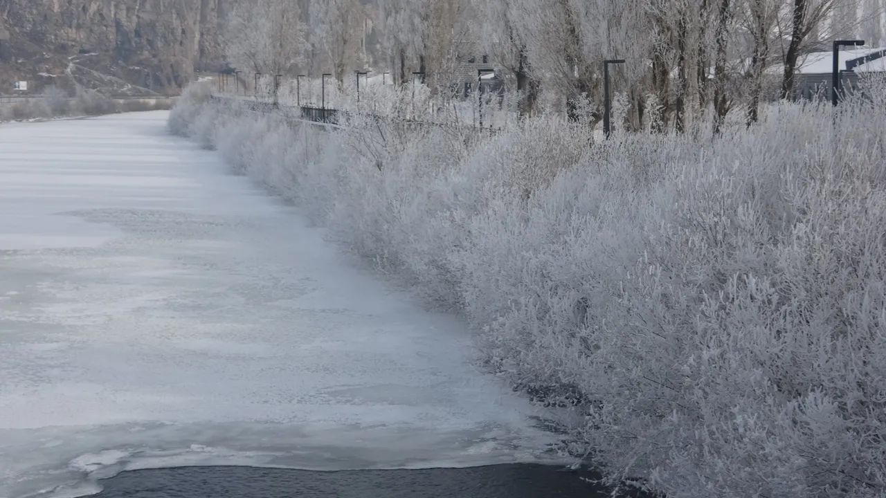 Termometreler eksi 24,5i gösterdi! işte Türkiyenin en soğuk ili