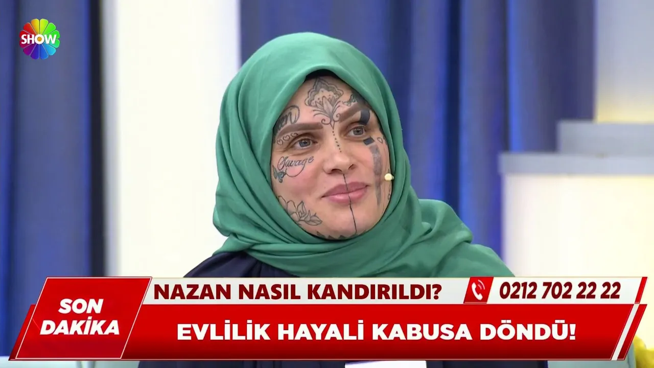 Yüzündeki dövmeleriyle tanınan Nazan Ünal TikTok fenomeni oldu! Canlı yayınlarla kısa sürede binlerce takipçiye ulaştı