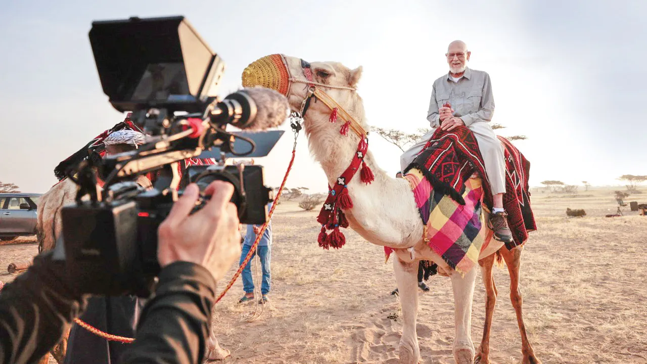 83 yaşındaki David ABD’den umreye sevgi yoluna çıktı