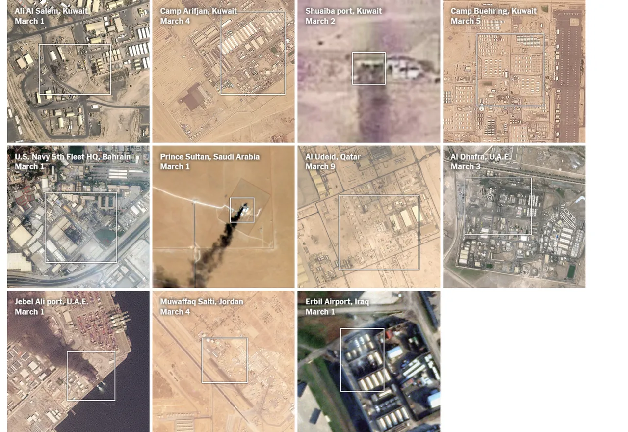ABD'nin milyar dolarlık THAAD sistemleri çöktü! İran saldırısı uzaydan görüntülendi