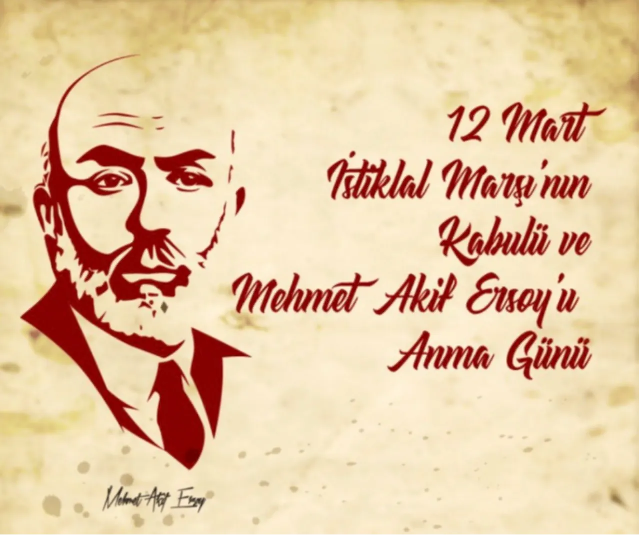 12 Mart İstiklal Marşı'nın kabul gününe özel mesajlar! Türk Bayrağı görselleri ve 12 Mart mesajları