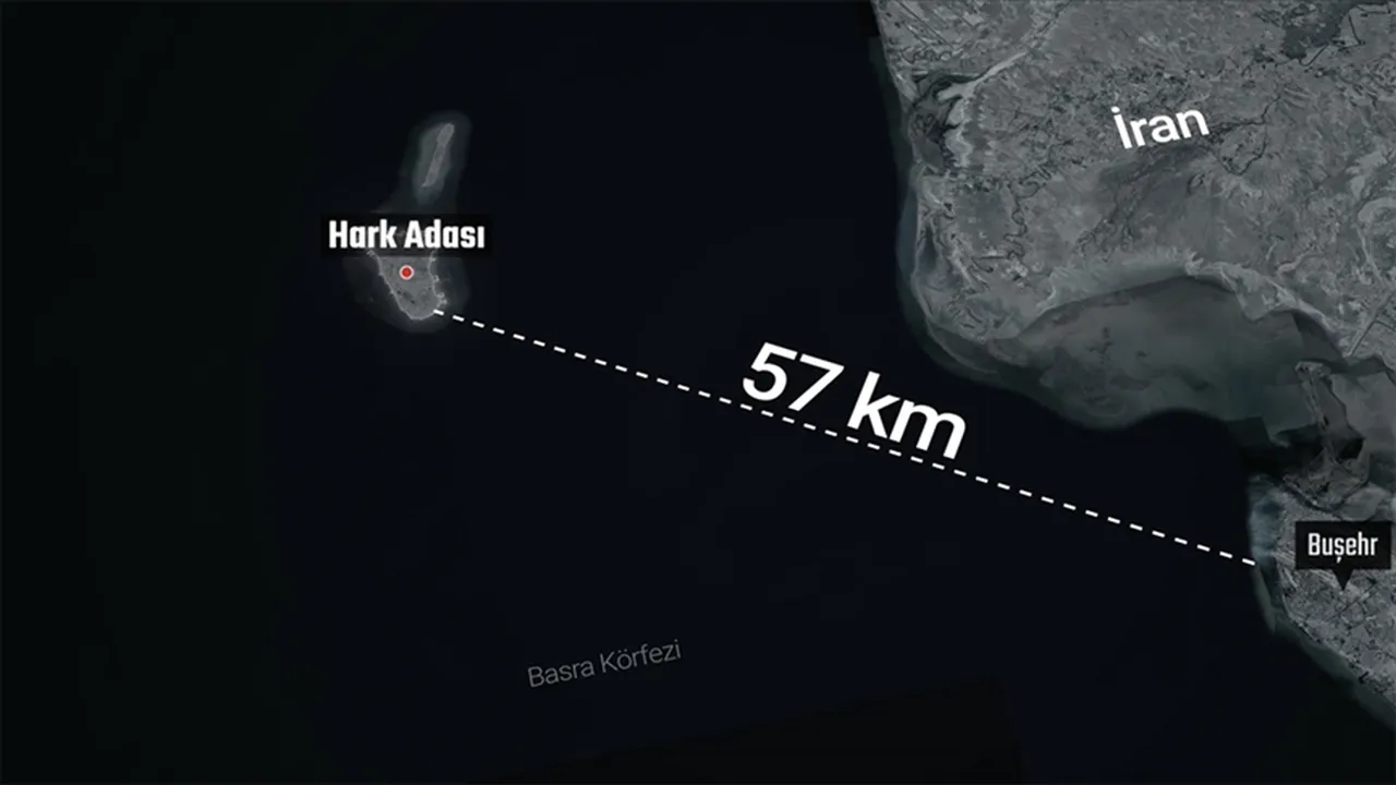 ABD gözünü buraya dikti: İran petrolünün kalbi Hark Adası! Günlük 7 milyon varil kapasitesi var
