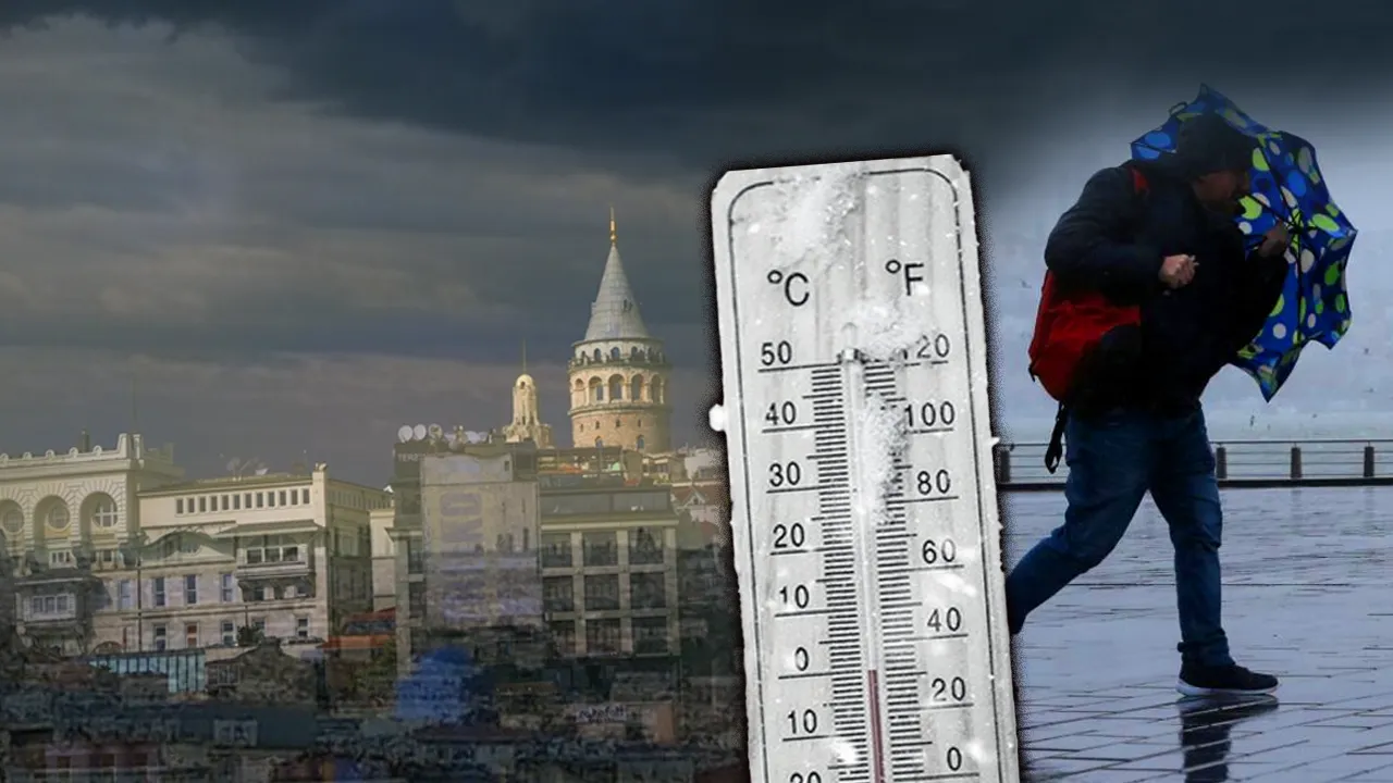 AKOM saat vererek uyardı! Sıcaklık 10 derece birden düşecek