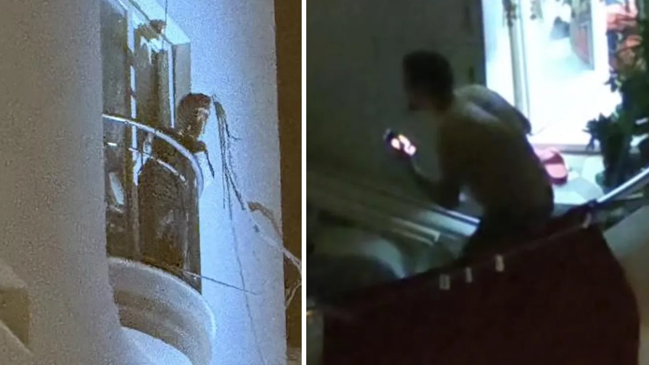 Elindeki kolonyayla yürekleri ağza getirdi: Kendimi ve evi yakacağım