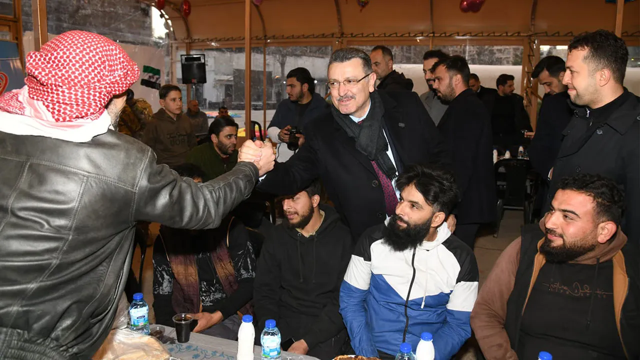 Gönül köprüsü kuruldu! Trabzon’un kardeşlik eli Halep’e uzandı
