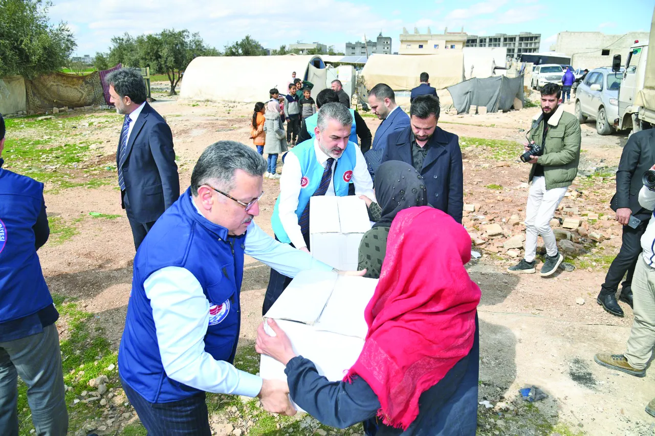Gönül köprüsü kuruldu! Trabzon’un kardeşlik eli Halep’e uzandı