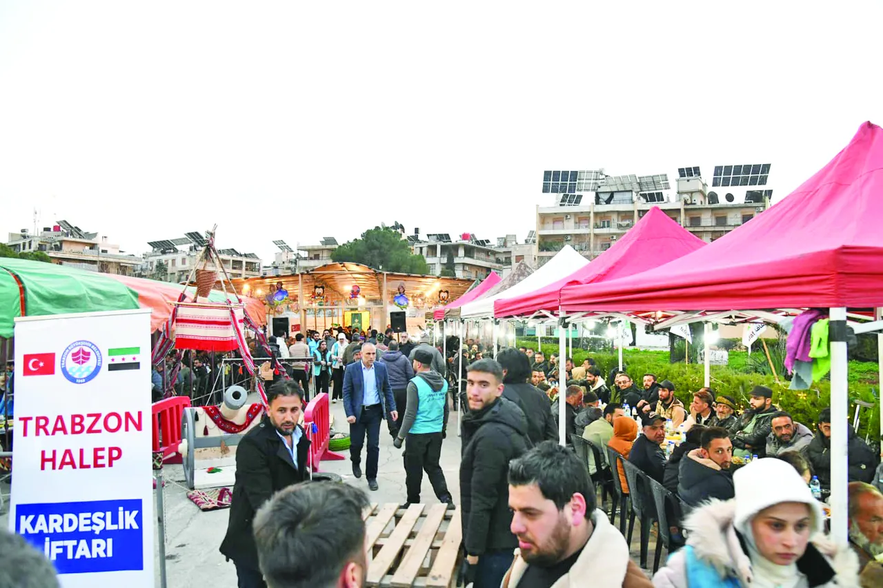 Gönül köprüsü kuruldu! Trabzon’un kardeşlik eli Halep’e uzandı