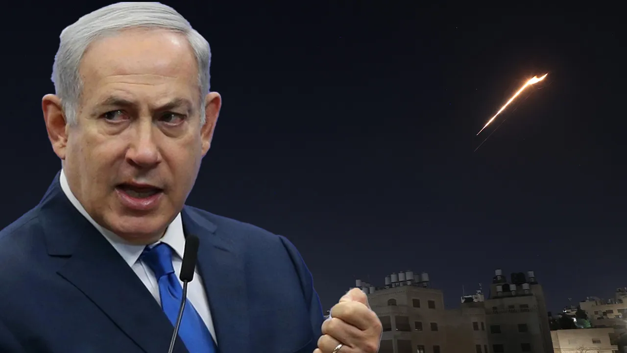 Netanyahu konuşurken sirenler çaldı! İran ve Lübnan’a sert mesaj