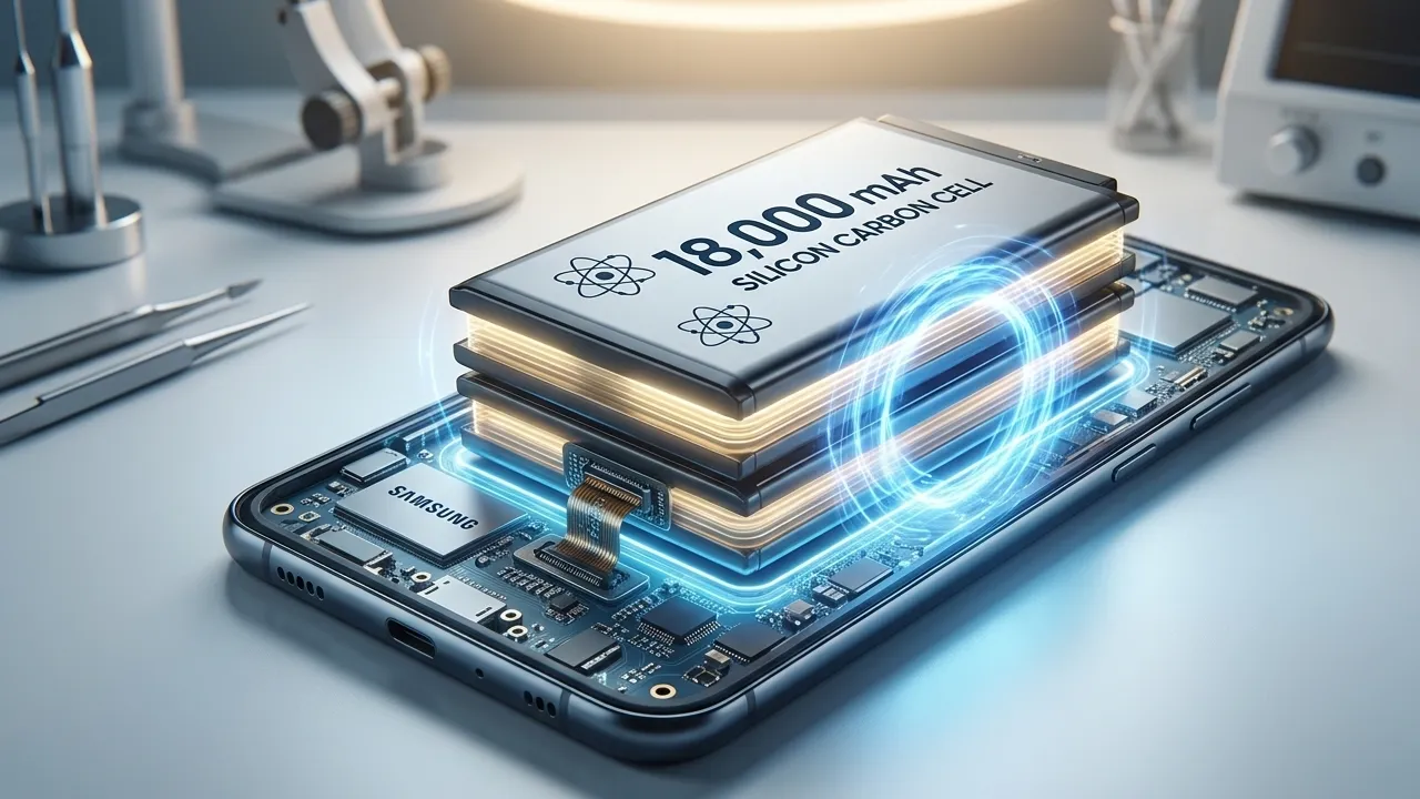 Samsung’dan 18000 mAh ile batarya devrimi: Şarj sorunu tarihe mi karışıyor?