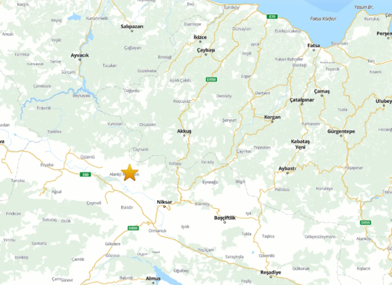 Tokat'ta korkutan bir deprem meydana geldi!