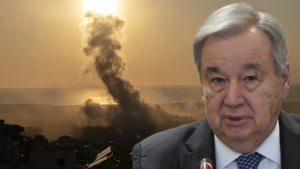 Guterres'ten İsrail'e 'Lübnan' mesajı: Gazze felaketi tekrarlanamaz