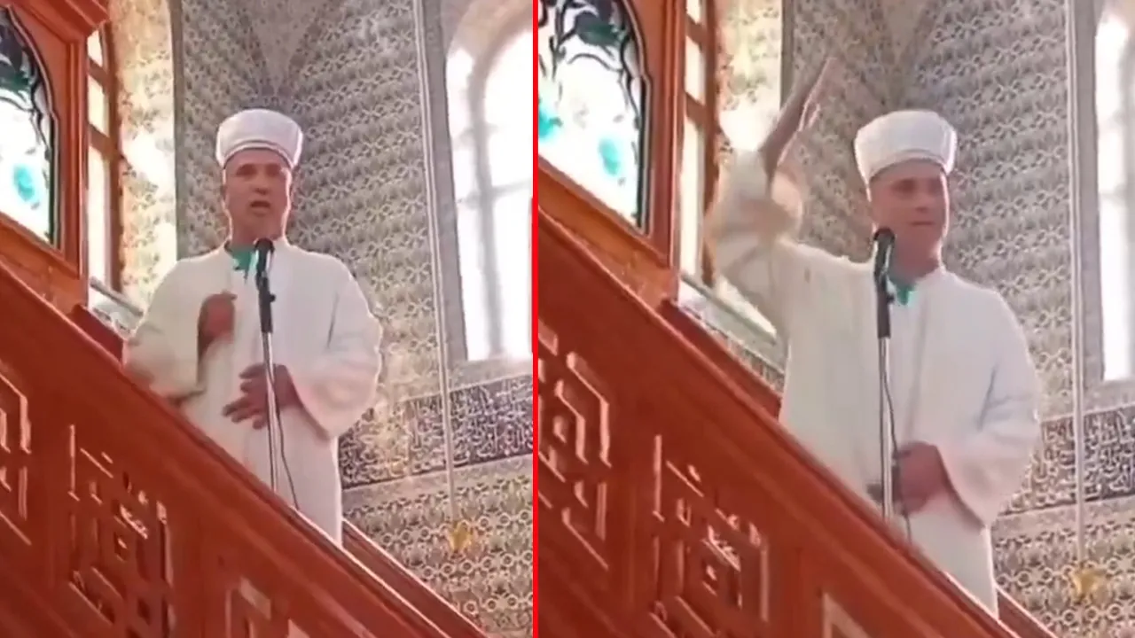 Trabzon’da cemaat imamı çileden çıkardı! Ağzına geleni saydı