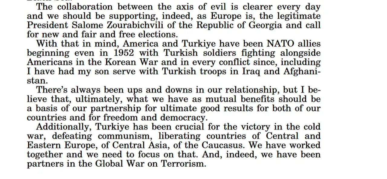 ABD Kongresi’nde Yunan lobisine soğuk duş! Türk F-16ları KKTC’ye indi, Kongre üyesi Miçotakise seslendi:  Türkiye vazgeçilmez ortağımız