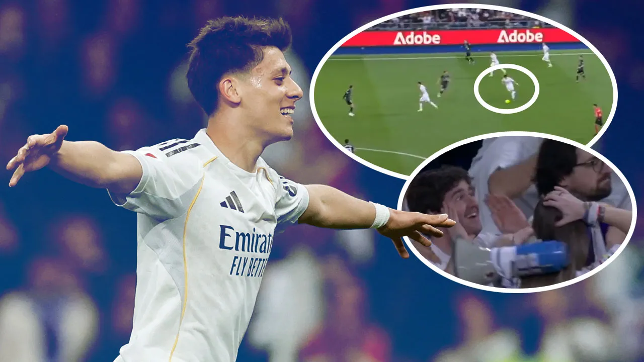 Arda Güler'den 'Puskas'lık gol: Kendi yarı sahasından attı, izleyenler inanamadı