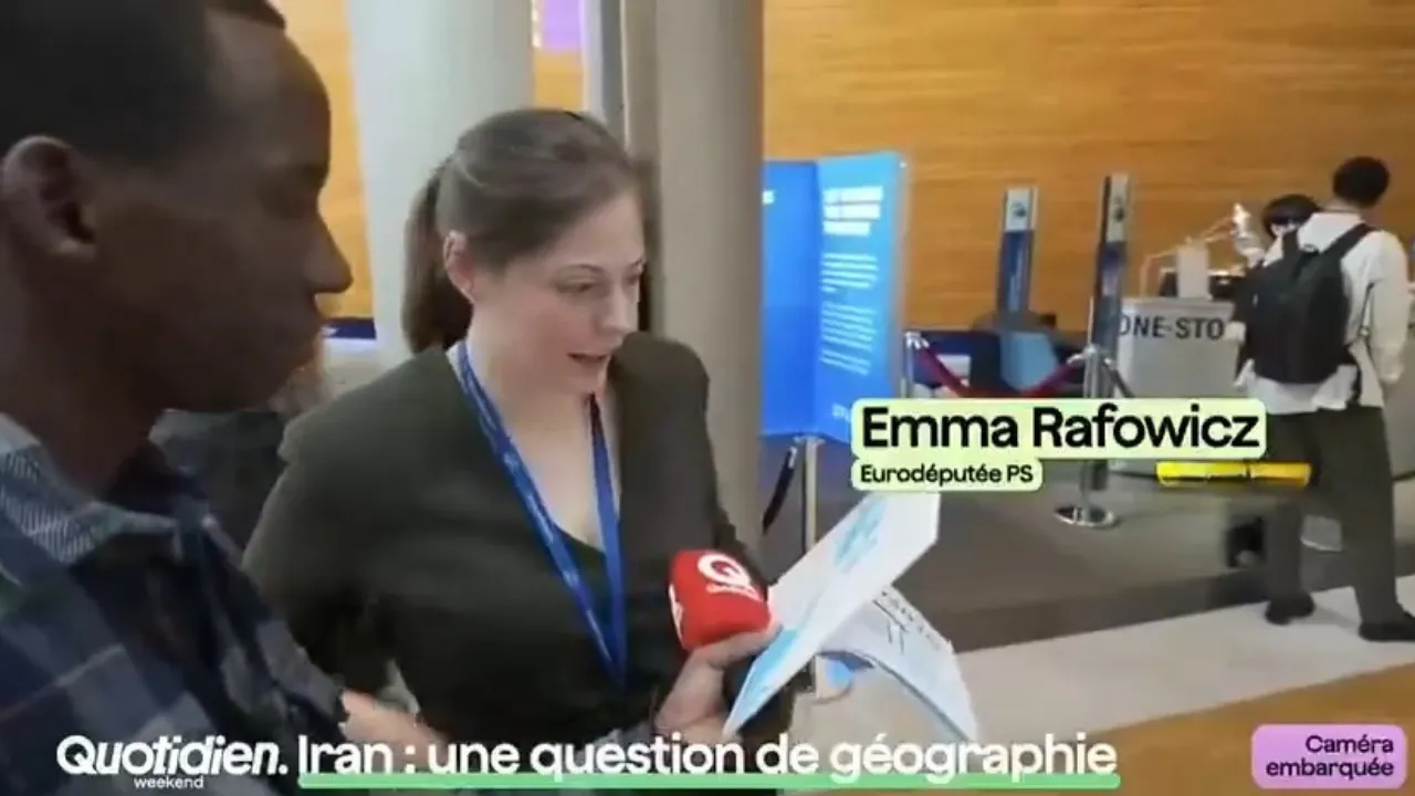 Avrupa Parlementosu üyelerinin zor anları! Haritada İranı gösteremediler