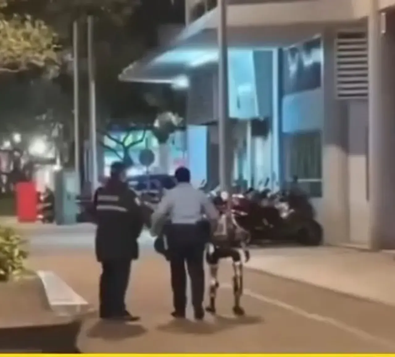 Çinde sokak ortasında ilginç dakikalar! Yaşlı kadını korkutan robot gözaltına alındı