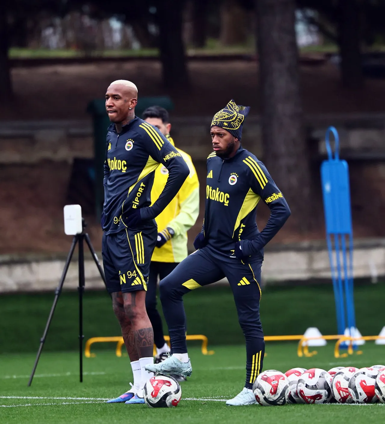 Fenerbahçe antrenmanından