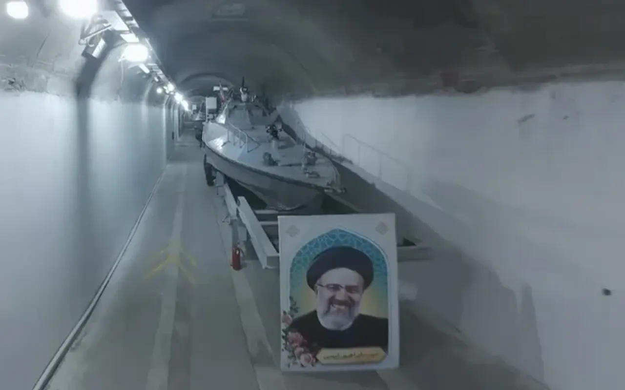 İran’ın 'yer altı füze üsleri' ilk kez görüntülendi: Tünellerden füze ve İHA yağacak!