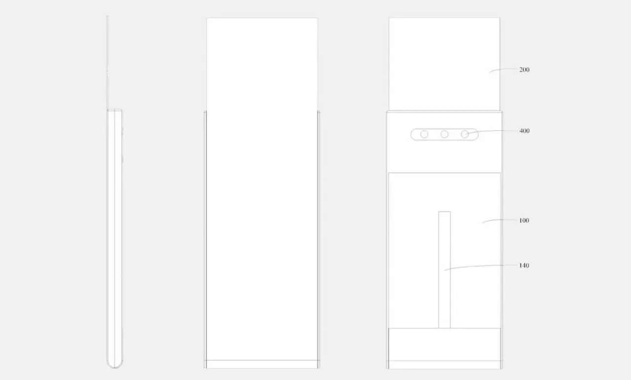 Vivo'nun sızdırılan son patent görselleri, şirketin ekranı dikey olarak uzayan bir cihaz hazırlığında olduğunu gösteriyor.