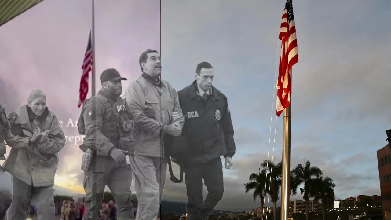 Madurosuz Venezuela’da ilk perde: ABD bayrağı 7 yıl sonra Karakas semalarında