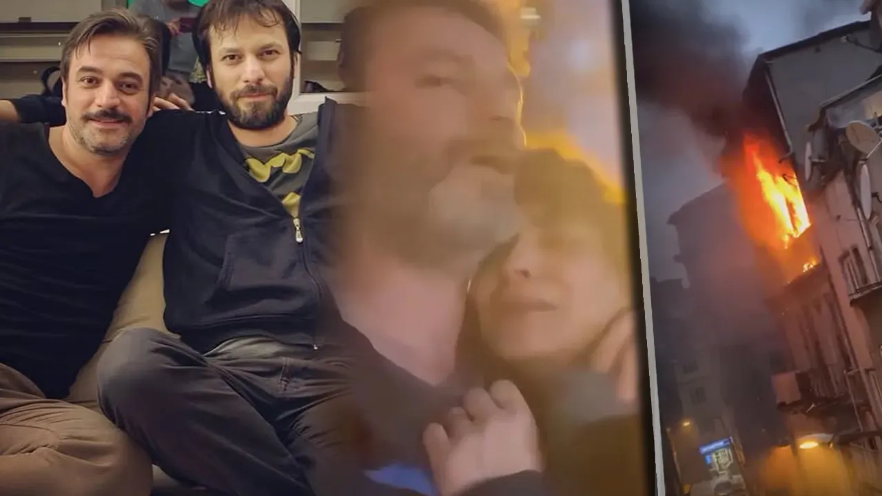 Ufuk Özkan'ın kardeşi Umut Özkan, yangından son anda kurtuldu!