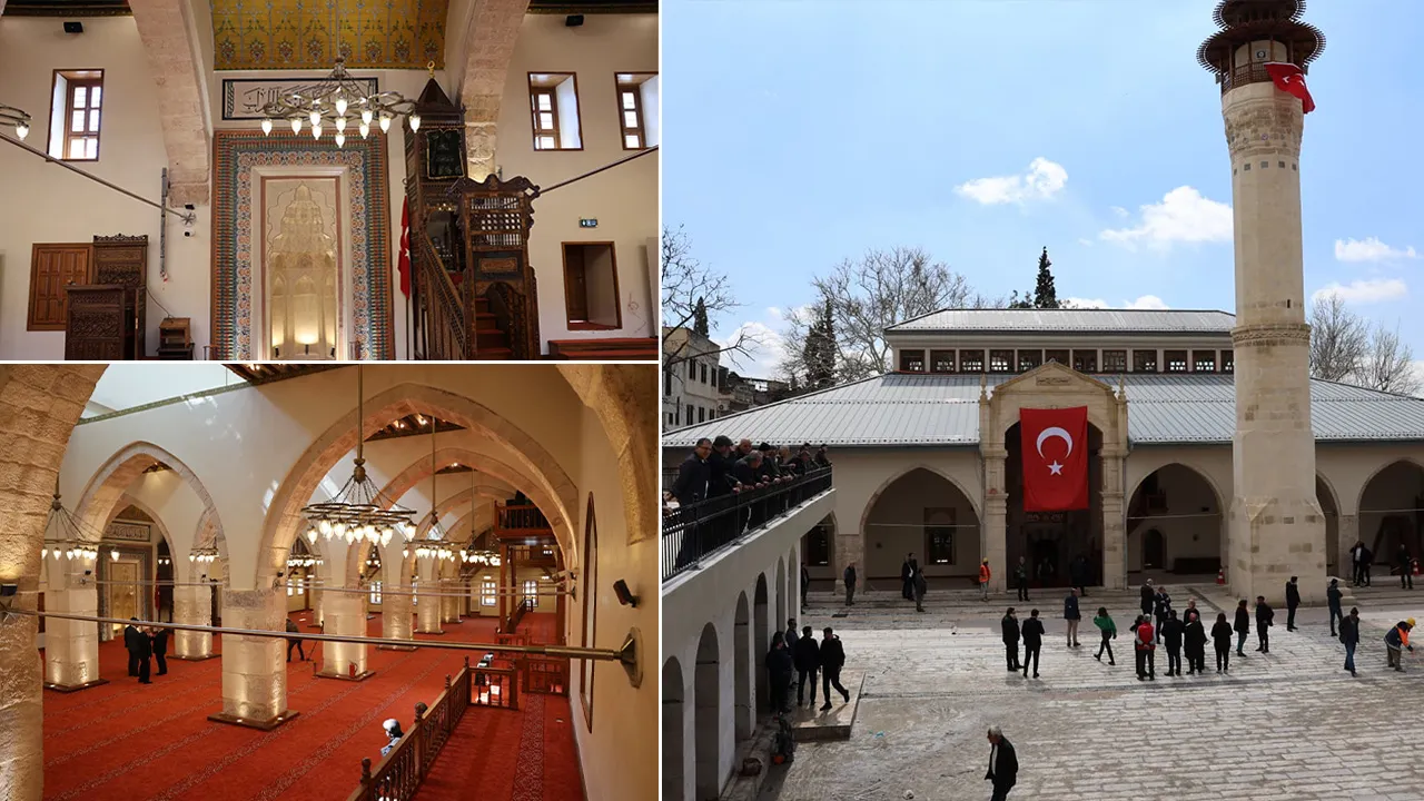 6 Şubat yarası sarıldı! Asırlık emanet 'Ulu Camii' ibadete açıldı