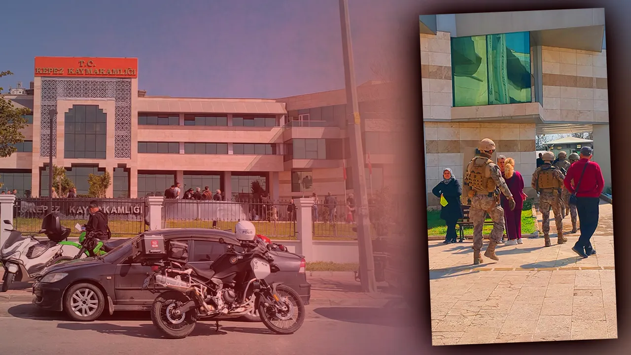 Antalya’da Hükümet Konağı'nda silah sesleri! Bir şüpheli kendini odaya kilitledi 