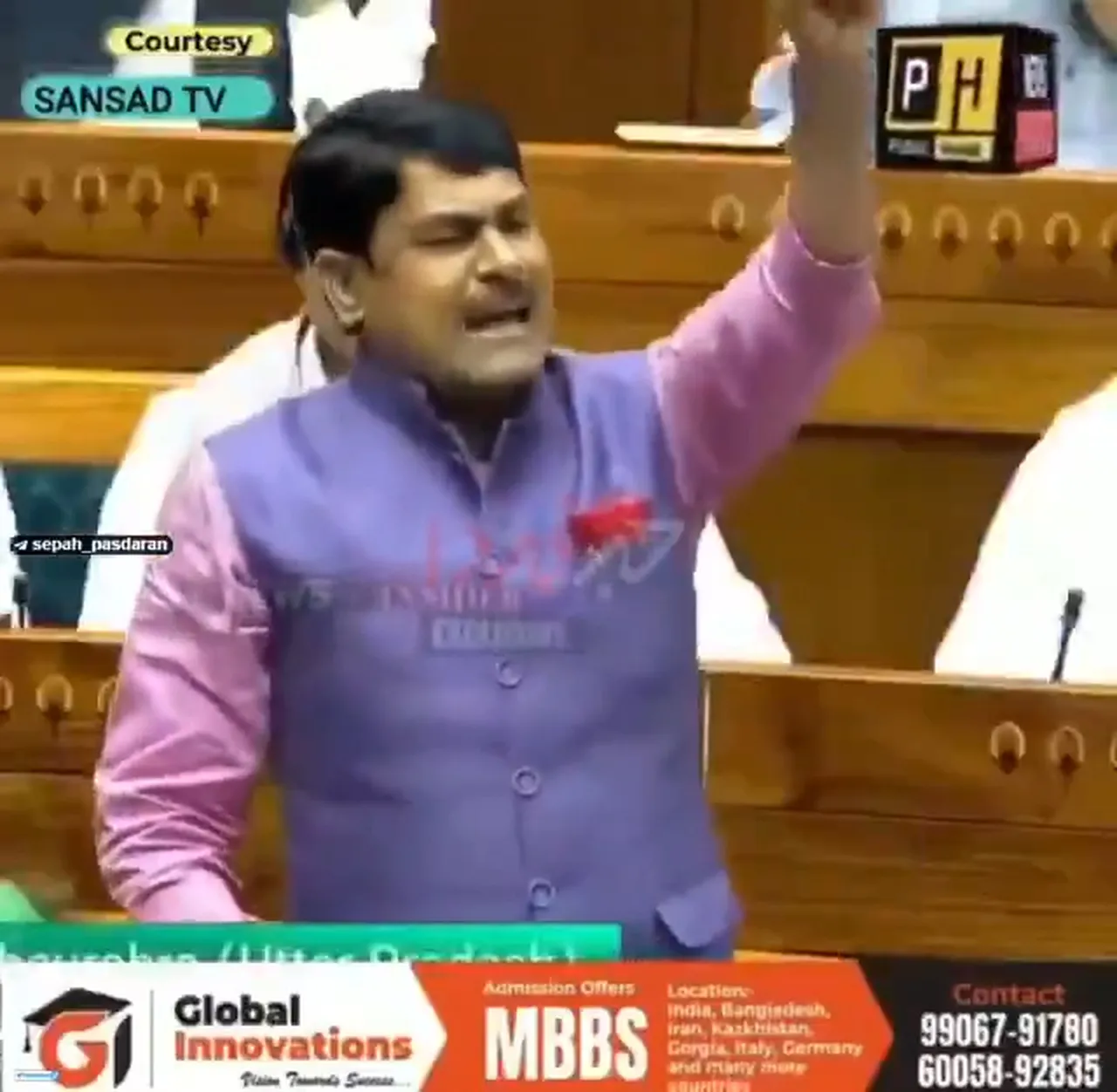 Hindistan meclisinde İsrail krizi! Muhalif vekilden Modiye sert çıkış: Sizin gibi diz çökmedi