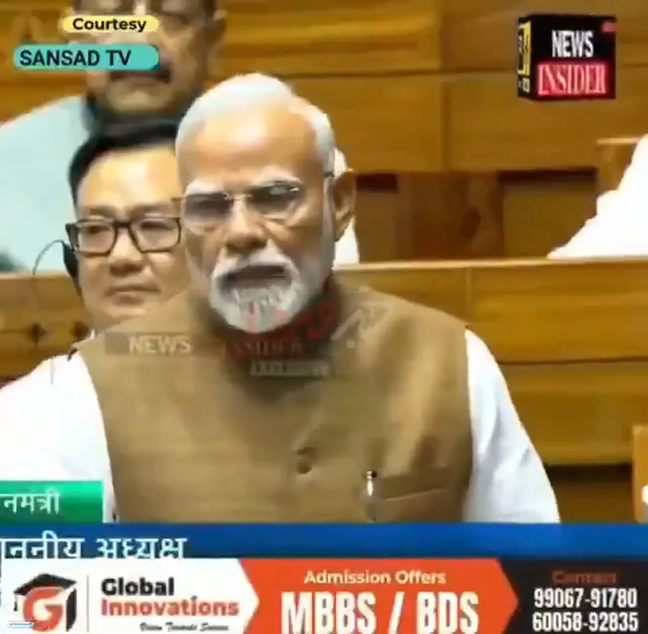 Hindistan meclisinde İsrail krizi! Muhalif vekilden Modiye sert çıkış: Sizin gibi diz çökmedi