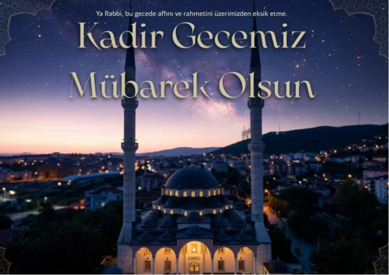 Kısa Kadir Gecesi mesajları! X ve Instagram için Kadir Gecesi tebrik mesajları