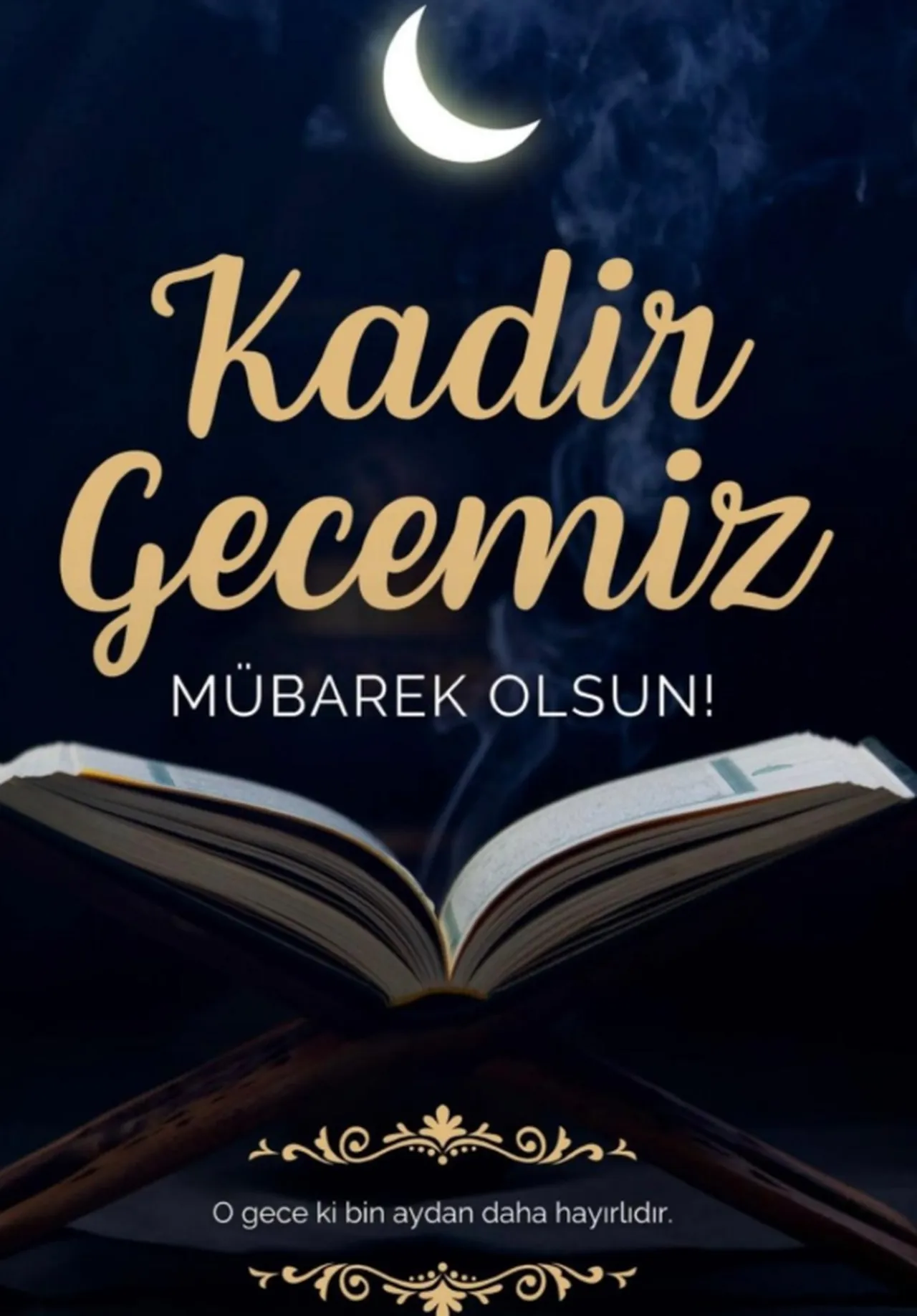 Kısa Kadir Gecesi mesajları! X ve Instagram için Kadir Gecesi tebrik mesajları