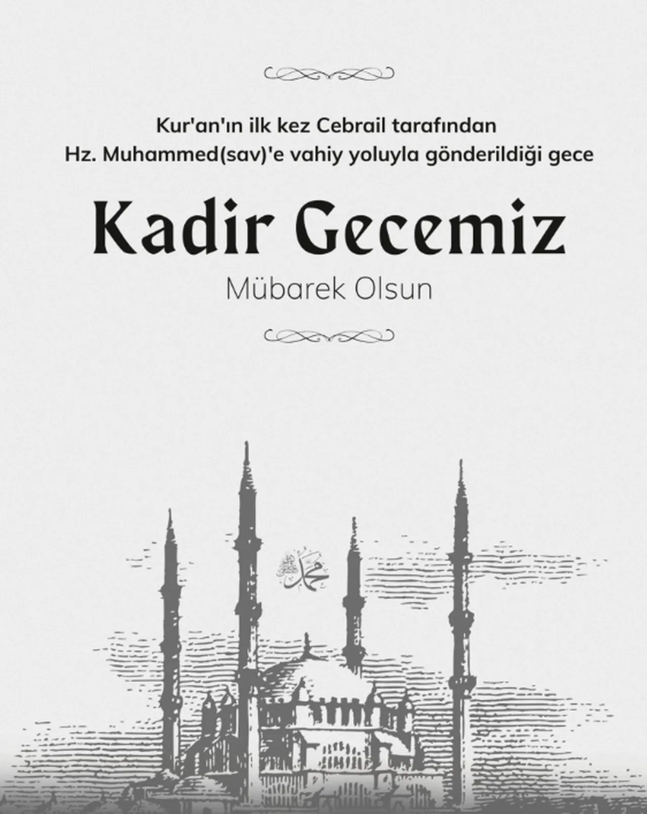 Kısa Kadir Gecesi mesajları! X ve Instagram için Kadir Gecesi tebrik mesajları