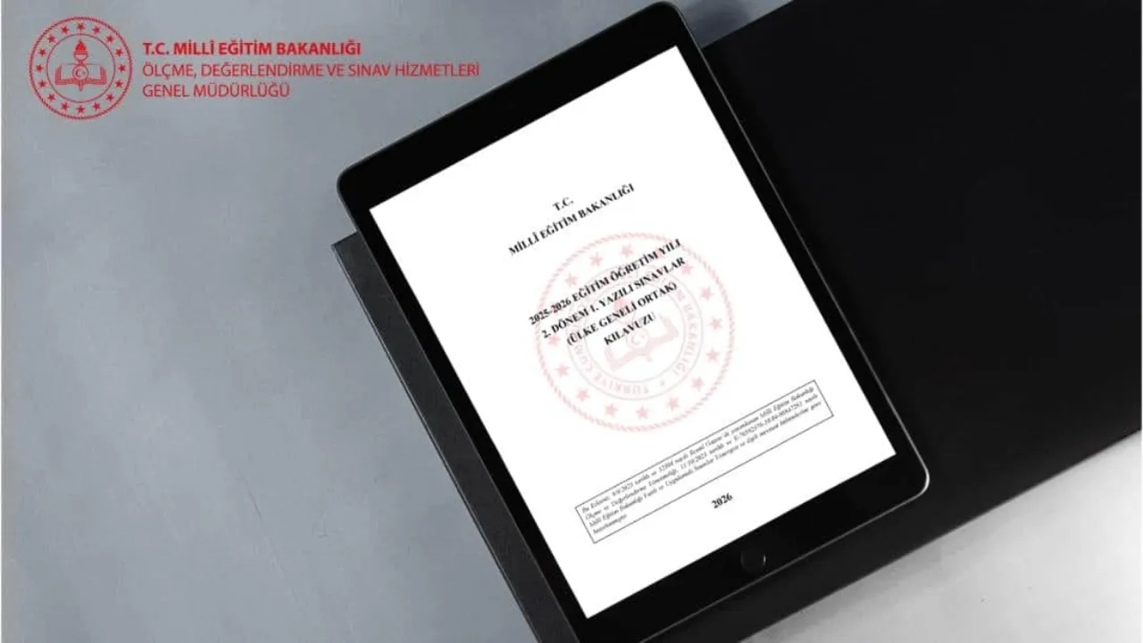 MEB 2025-2026 2. Dönem Ülke Geneli Ortak Yazılı Sınav Kılavuzu Yayımlandı! Sınav takvimi ve soru sayıları...