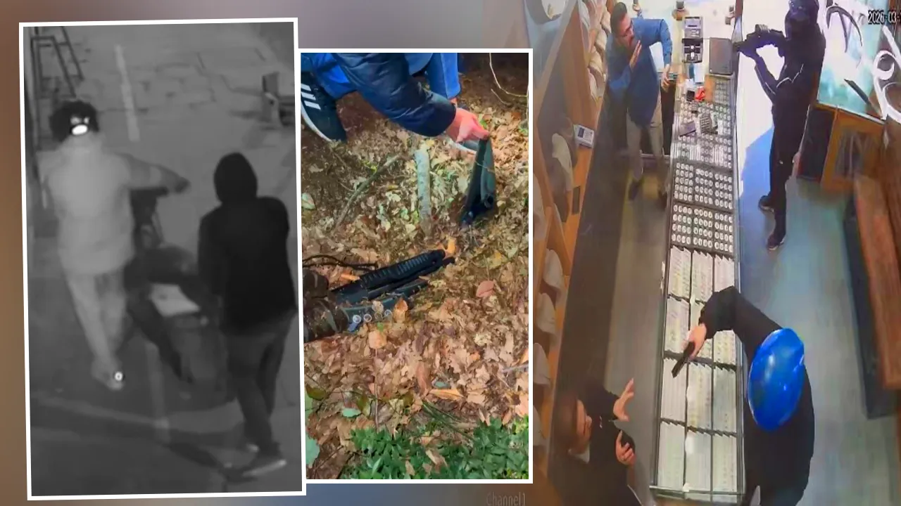 Sultangazi’de silahlı soygun girişimi! Korku dolu anlar kamerada