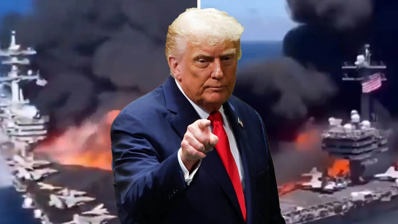 Trump, dünyanın konuştuğu görüntüleri yalanladı! 'Gerçek değil'